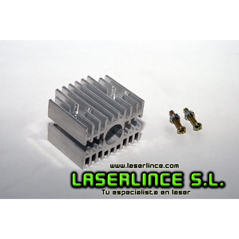 Heat sink for laser modules 12mm diameter