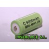 Batería recargable C 1,2V de 9000mAh  Ni-MH