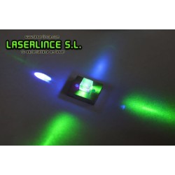 Lente de división y combinación de láser Violeta con Verde, Rojo