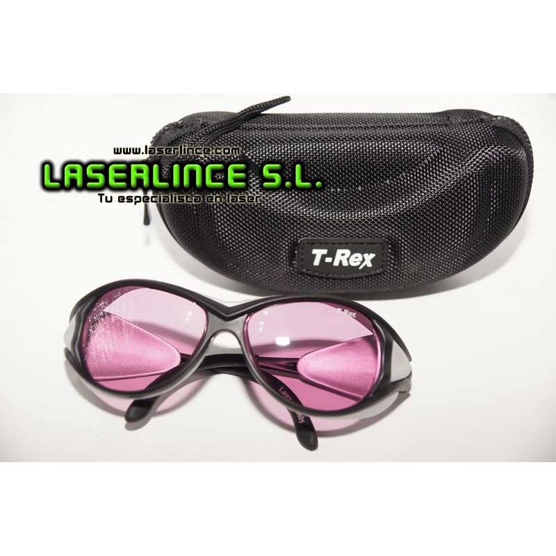 Goggles for 740-850nm infrared laser diode