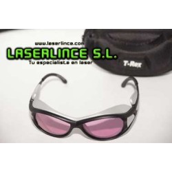 Goggles for 740-850nm infrared laser diode