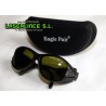 Gafas de protección para láser violeta y ultravioleta OD 4+