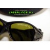 Gafas de protección para láser violeta y ultravioleta OD 4+