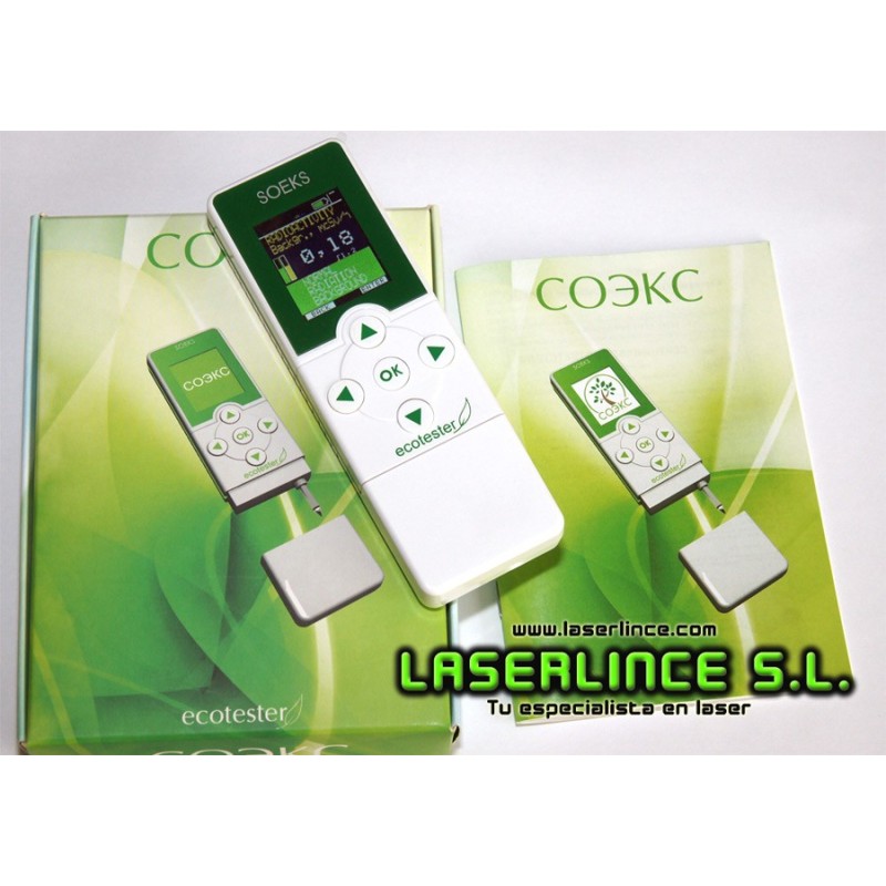 Medidor de nitratos y de radiactividad (2 en 1) Ecotester SOEKS