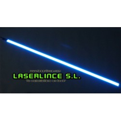 Cinta de luz electroluminiscente 100cm X 2,5cm azul
