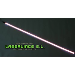 Cinta de luz electroluminiscente 100cm X 2,5cm rojo