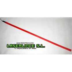 Electroluminescent light strip 100cm X 2.5 cm red