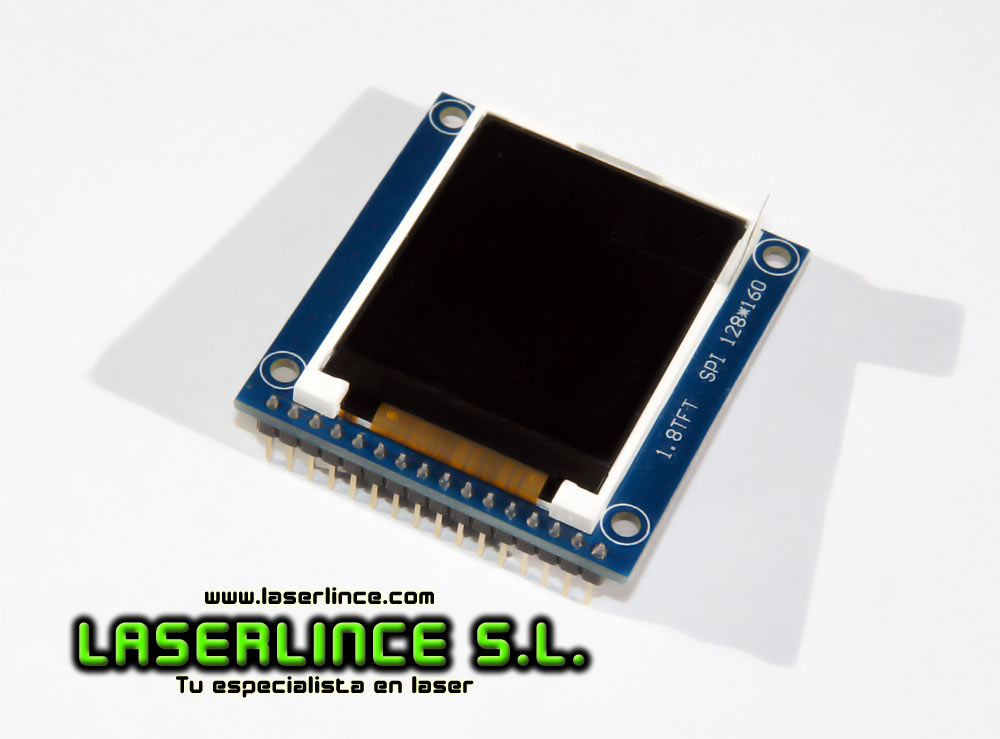 Pantalla TFT LCD 1,8’’ con adaptador para tarjeta SD