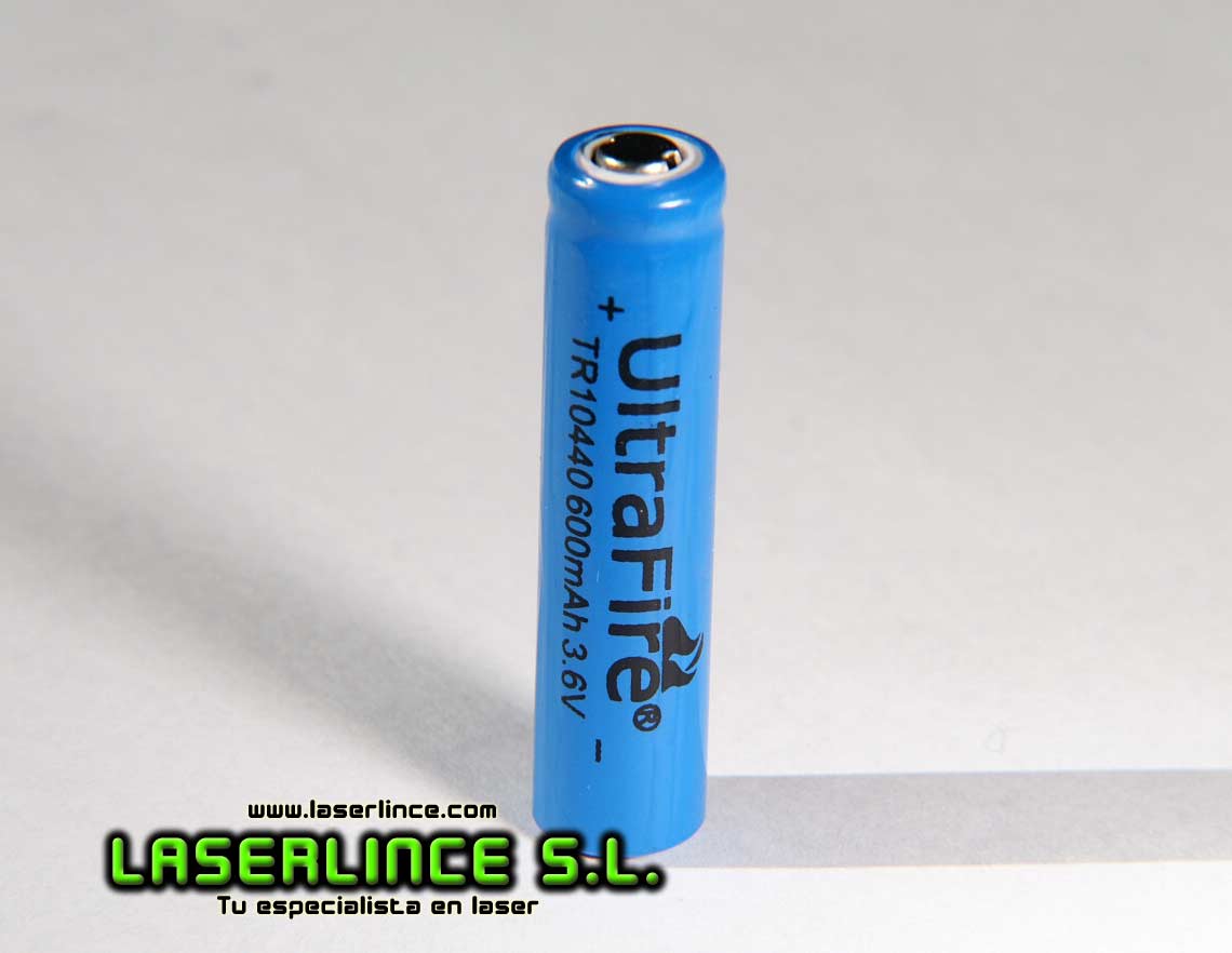 1 Batería recargable 10440 600mAh 3,6V UltraFire