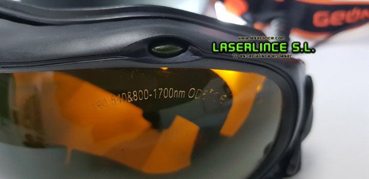 Gafas protección Laser Diodo IR y Nd-YAG – Palma Salud