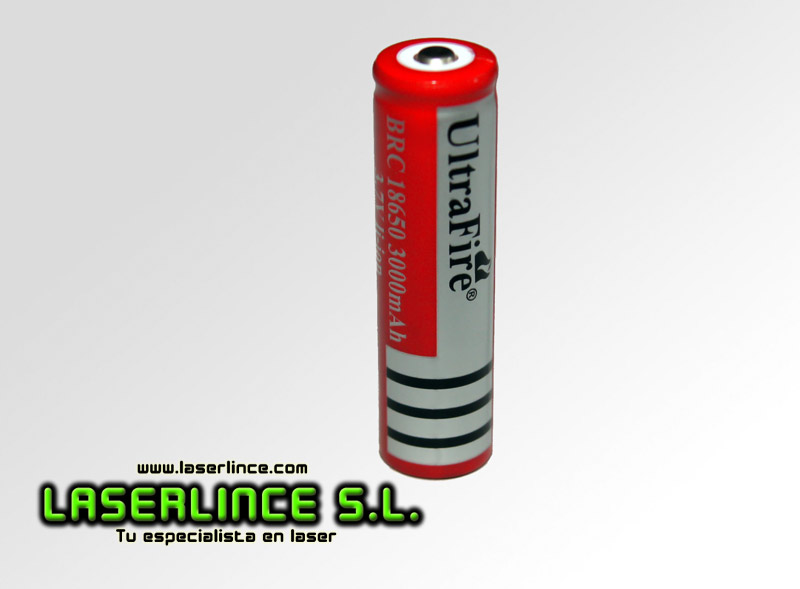 1 Rechargeable Battery UltraFire 18650 3000mAh 3.7 V