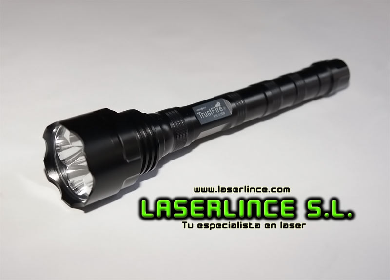 White Light Flashlight TrustFire TR-1200 CREE emitters 5, 1200 l