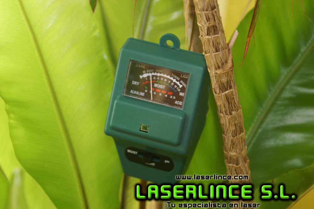 PH meter, humidity and light for plants and hydroponic crops