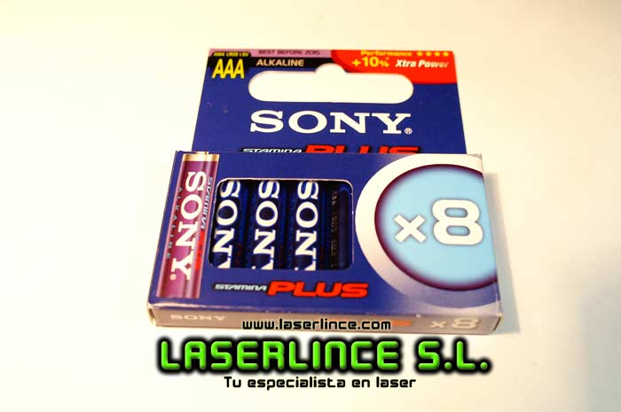 Sony Alkaline Batteries AAA 8 units