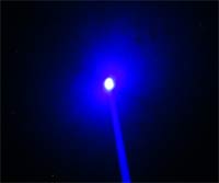 Láser azul violeta
